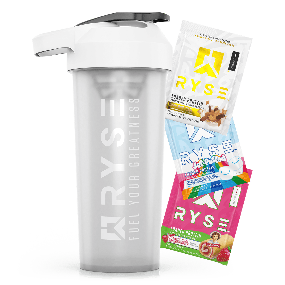 Trybe Loaded Protein Sample Pack Usual Routine Nutrition Addition